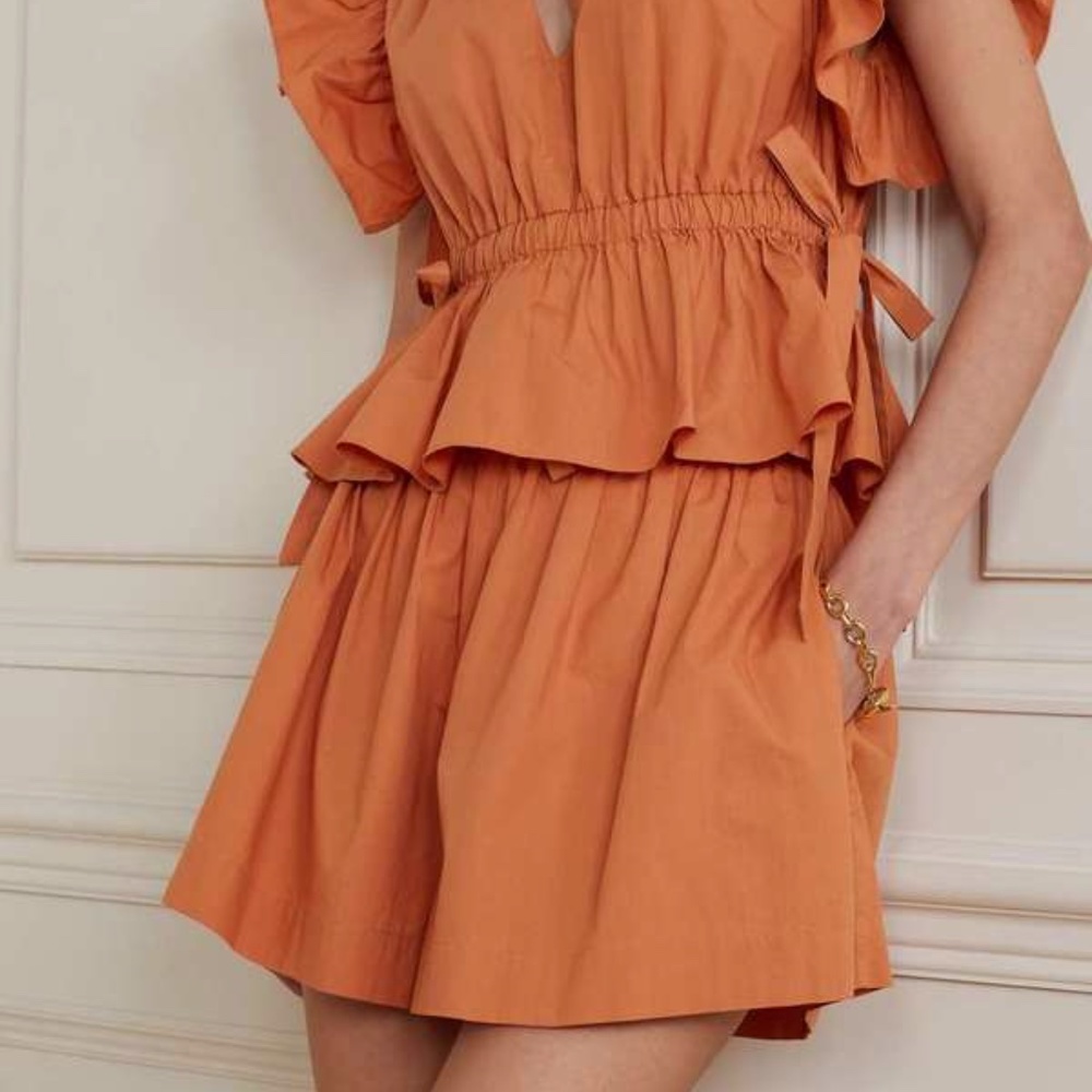 NWOT Ulla Johnson Lyla Top in Clay Size 00